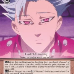 Weiss Schwarz SDS/SX03 Ban: Ready to Kill (V.2 - Super Rare)