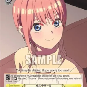 Weiss Schwarz 5HY/W101 Growth, Ichika Nakano (V.2 - Super Rare)