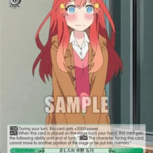 Weiss Schwarz 5HY/W90 Gifting, Itsuki Nakano (V.2 - Super Rare)