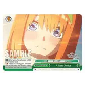 Weiss Schwarz 5HY/W90 A New Choice (V.2 - Triple Rare)