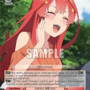 Weiss Schwarz 5HY/W90 Echoing, Itsuki Nakano (V.2 - Super Rare)