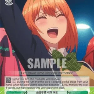 Weiss Schwarz 5HY/W83 Prepping for the Camp, Yotsuba Nakano (V.2 - Triple R
