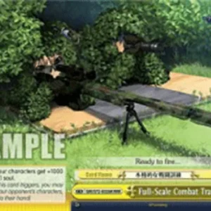 Weiss Schwarz GRI/S72 Full-Scale Combat Training (V.2 - Triple Rare)