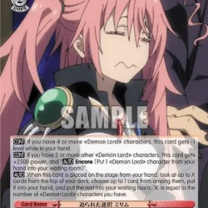 Weiss Schwarz TSK/S101 Pressured Decision, Milim (V.2 - Super Rare)