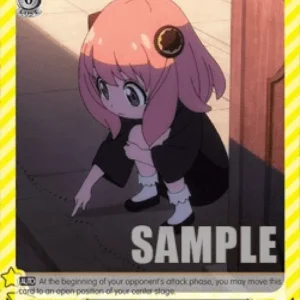 Weiss Schwarz SPY/S106 Sitting, Anya (V.2 - Triple Rare)
