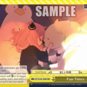 Weiss Schwarz SPY/S106 Fun Times (V.2 - Triple Rare)
