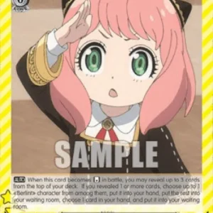 Weiss Schwarz SPY/S106 Okey-Dokey, Anya (V.2 - Triple Rare)