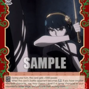 Weiss Schwarz SPY/S106 Kicking Up, Yor (V.2 - Promo)