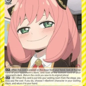 Weiss Schwarz SPY/S106 Smirk, Anya (V.2 - Promo)