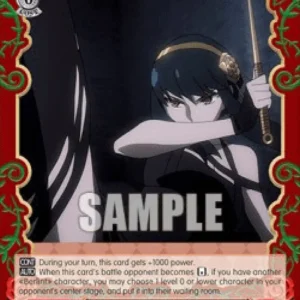 Weiss Schwarz SPY/S106 Kicking Up, Yor (V.1 - Promo)