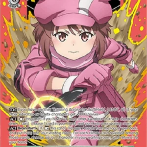 Weiss Schwarz GGO/SE50 《Third Squad Jam》 LLENN (V.2 - Feature Rare)