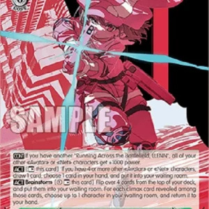 Weiss Schwarz GGO/SE50 《Third Squad Jam》 LLENN (V.3 - Parallel Foil)
