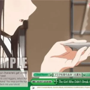 Weiss Schwarz SHS/W71 The Girl Who Didn't Break the Flag (V.2 - Triple Rare