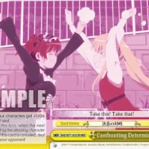 Weiss Schwarz SHS/W71 Confronting Determination (V.2 - Triple Rare)