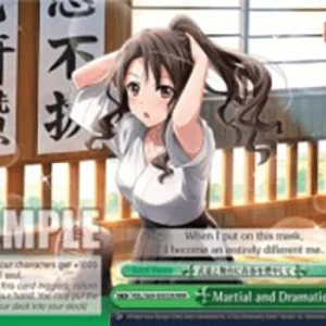 Weiss Schwarz RSL/S69 Martial and Dramatic Arts (V.2 - Triple Rare)