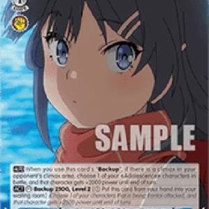 Weiss Schwarz SBY/W114 Girl Carrying a Knapsack, Knapsack Kid (V.2 - Super