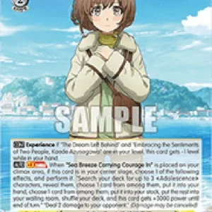 Weiss Schwarz SBY/W114 Path She Decided Herself, Kaede Azusagawa (V.1 - Dou