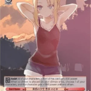 Weiss Schwarz SBY/W64 Sunset Sky, Nodoka Toyohama (V.2 - Super Rare)
