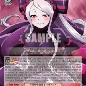 Weiss Schwarz OVL/S99 Petite and Beautiful Vampire, Shalltear (V.1 - Double