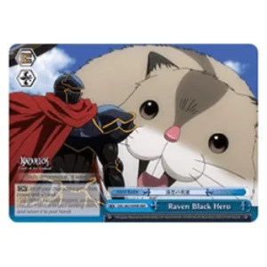 Weiss Schwarz OVL/S62 Raven Black Hero (V.2 - Triple Rare)