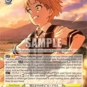 Weiss Schwarz MTI/S83 "In the Sunlight" Rudeus (V.2 - Super Rare)