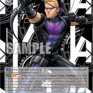 Weiss Schwarz MAR/S89 Best Archer of All Time, Hawkeye (V.1 - Double Rare)