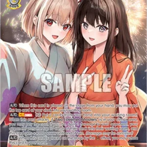 Weiss Schwarz LRC/WE47 Fireworks Festival, Chisato & Takina (V.2 - Feature