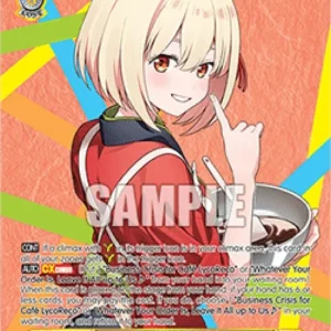 Weiss Schwarz LRC/WE47 Bon Appetit Chisato (V.2 - Feature Rare)