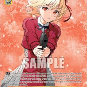 Weiss Schwarz LRC/WE47 Obligation of a Lycoris, Chisato (V.2 - Feature Rare