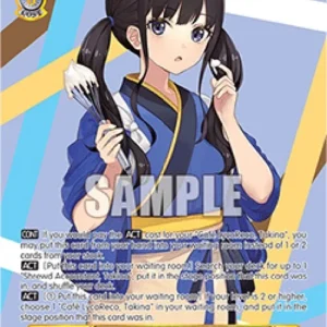 Weiss Schwarz LRC/WE47 Bon Appetit Takina (V.2 - Feature Rare)