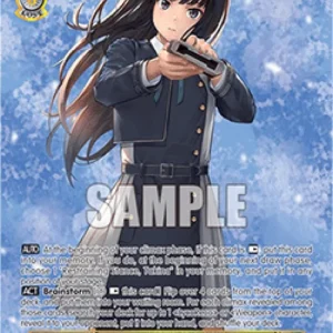 Weiss Schwarz LRC/WE47 Restraining Stance, Takina (V.2 - Feature Rare)