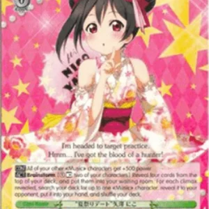 Weiss Schwarz LL/EN-W02 "Summer Festival Date" Nico Yazawa (V.1 - Double Ra