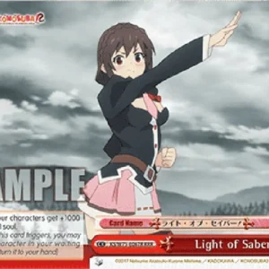 Weiss Schwarz KS/W75 Light of Saber! (V.2 - Triple Rare)
