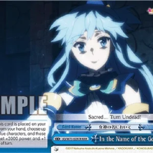 Weiss Schwarz KS/W75 In the Name of the Goddess (V.2 - Triple Rare)