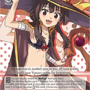 Weiss Schwarz KS/W75 Swimsuit Megumin (V.1 - Double Rare)