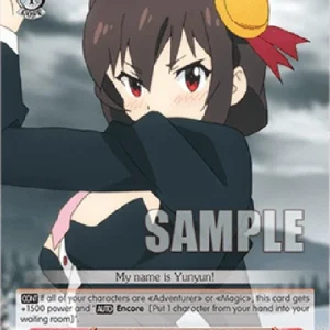 Weiss Schwarz KS/W75 "Tad Bit Shy" Yunyun (V.2 - Super Rare)