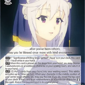 Weiss Schwarz KS/W75 "Blessed With Kind Encounters" Eris (V.1 - Double Rare