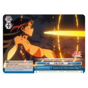 Weiss Schwarz KS/W76 Invasion of the Crimson Demon Village (V.2 - Triple Ra