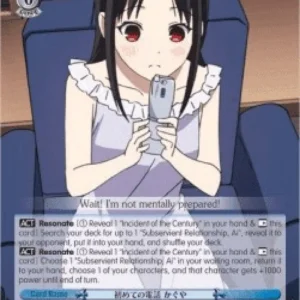 Weiss Schwarz KGL/S79 First Phone Call, Kaguya (V.2 - Super Rare)