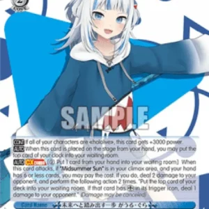 Weiss Schwarz HOL/W104 A Step Towards the Future, Gawr Gura (V.1 - Double R