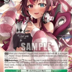 Weiss Schwarz HOL/W104 Moments of Relaxation, IRyS (V.1 - Double Rare)