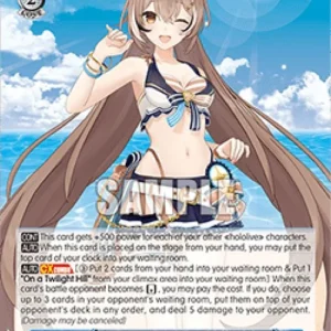 Weiss Schwarz HOL/WE44 Summer Splash Party! Nanashi Mumei (V.1 - Common)