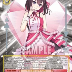 Weiss Schwarz HOL/WE36 Wishing for a Future With You, AZKi (V.2 - Feature R