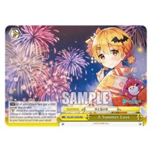Weiss Schwarz HOL/W91 A Summer Love (V.2 - Triple Rare)