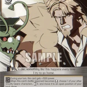 Weiss Schwarz GGST/SX06 Leo: Overworked King (V.2 - Super Rare)