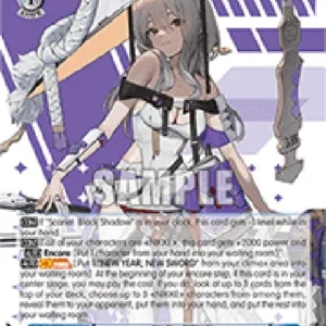 Weiss Schwarz NIK/S117 “Scarlet Flash” Scarlet (V.2 - Super Rare)