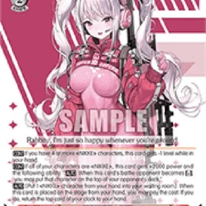 Weiss Schwarz NIK/S117 “Wonderland” Alice (V.1 - Double Rare)