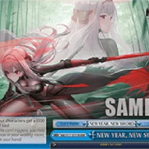 Weiss Schwarz NIK/S117 NEW YEAR, NEW SWORD (V.2 - Triple Rare)