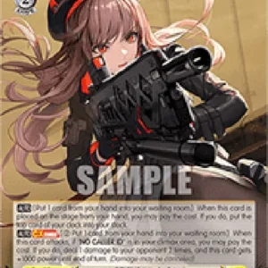 Weiss Schwarz NIK/S117 “Warhead Volley” Rapi (V.2 - Super Rare)