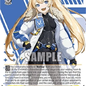 Weiss Schwarz NIK/S117 “Laplace Buster” Laplace (V.2 - Super Rare)
